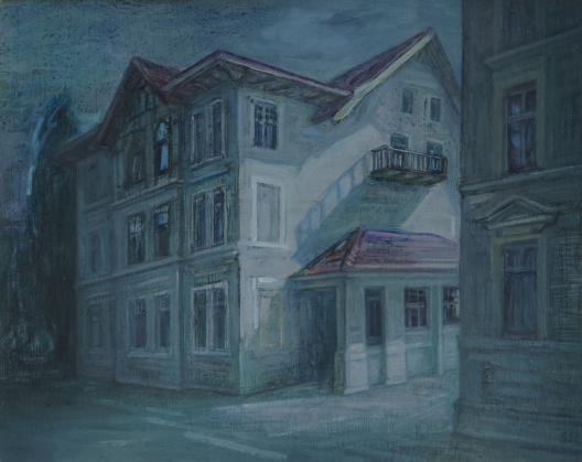 Villen bei Nacht (Heringsdorf)