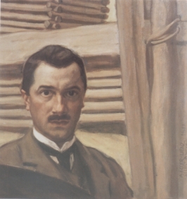 Albin Egger Lienz, Selbstbildnis